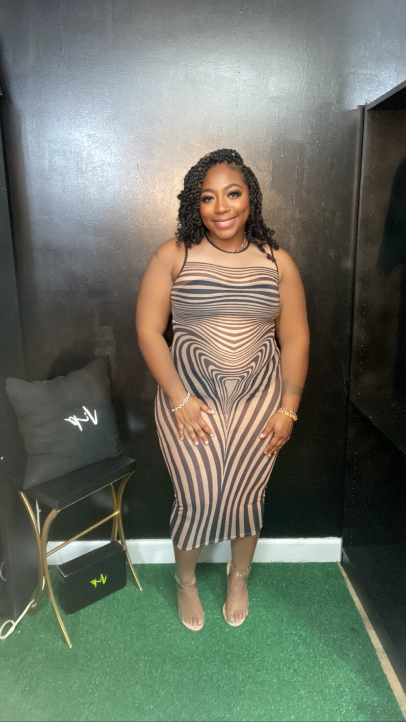 You Got it Midi Dress