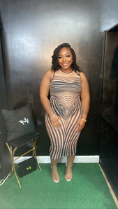 You Got it Midi Dress
