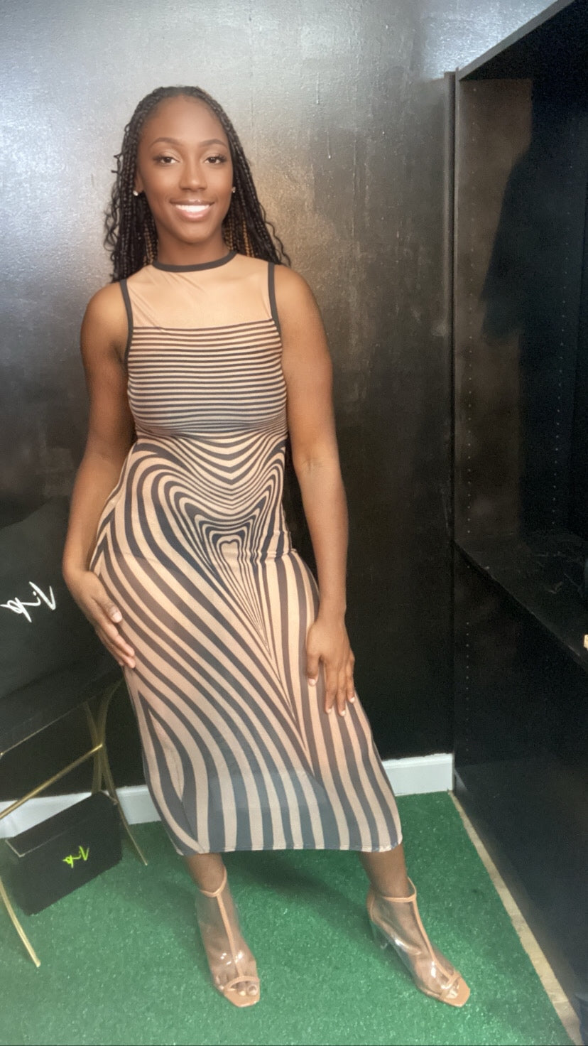 You Got it Midi Dress