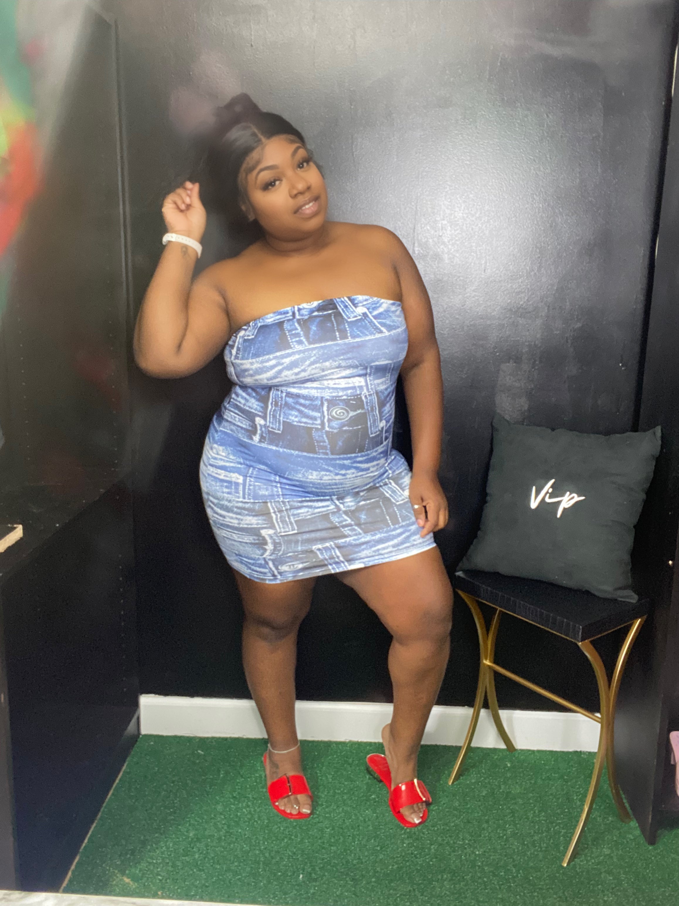 DENIM DAYS DRESS