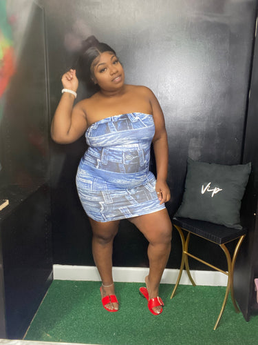 DENIM DAYS DRESS