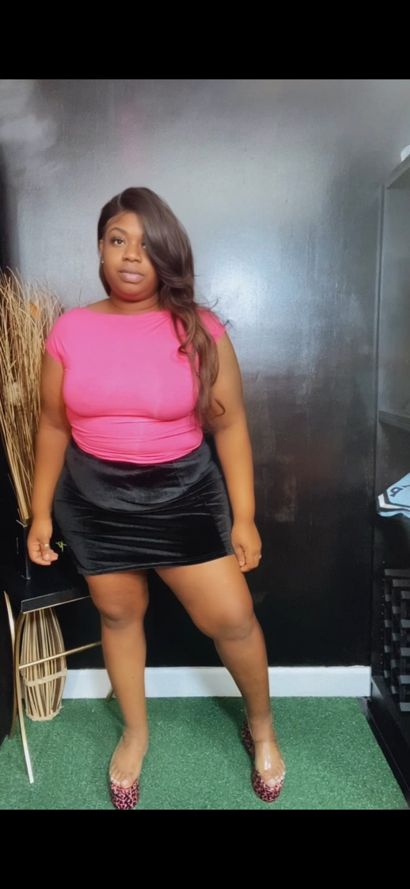 Suedette mini skirt deals