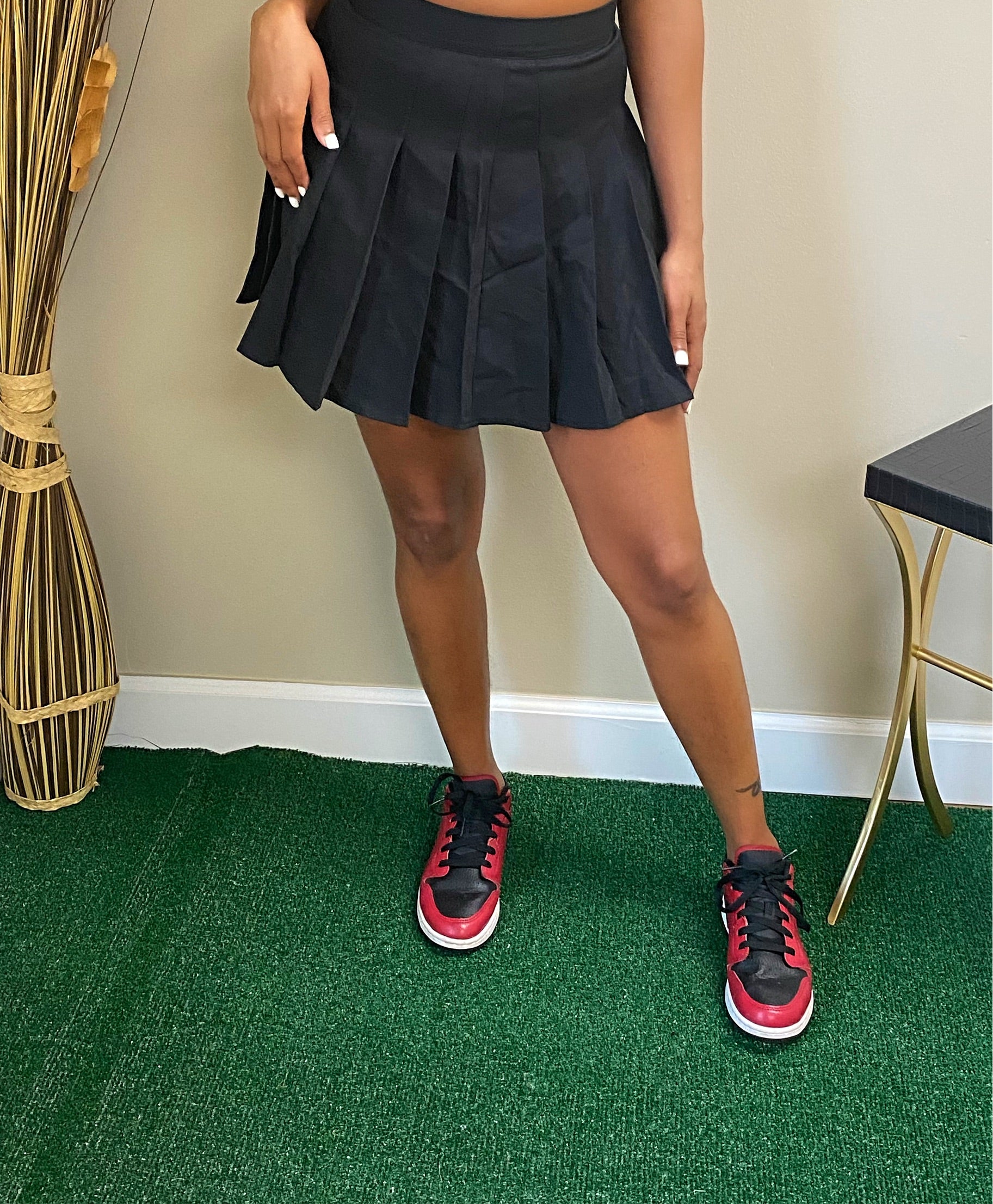 PICK  UP PLEATED SKIRT