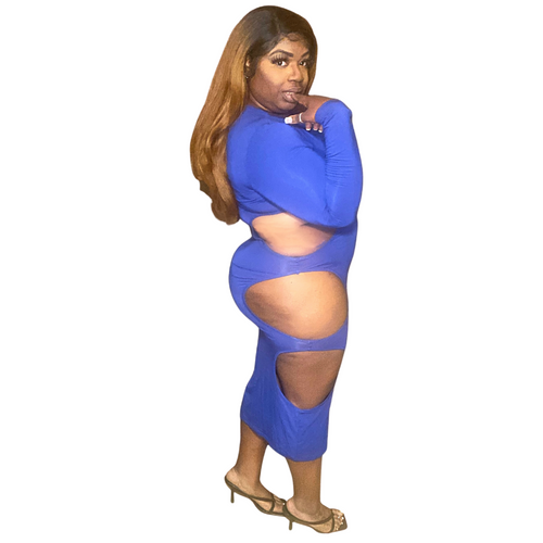 CUT IT OUT DRESS
