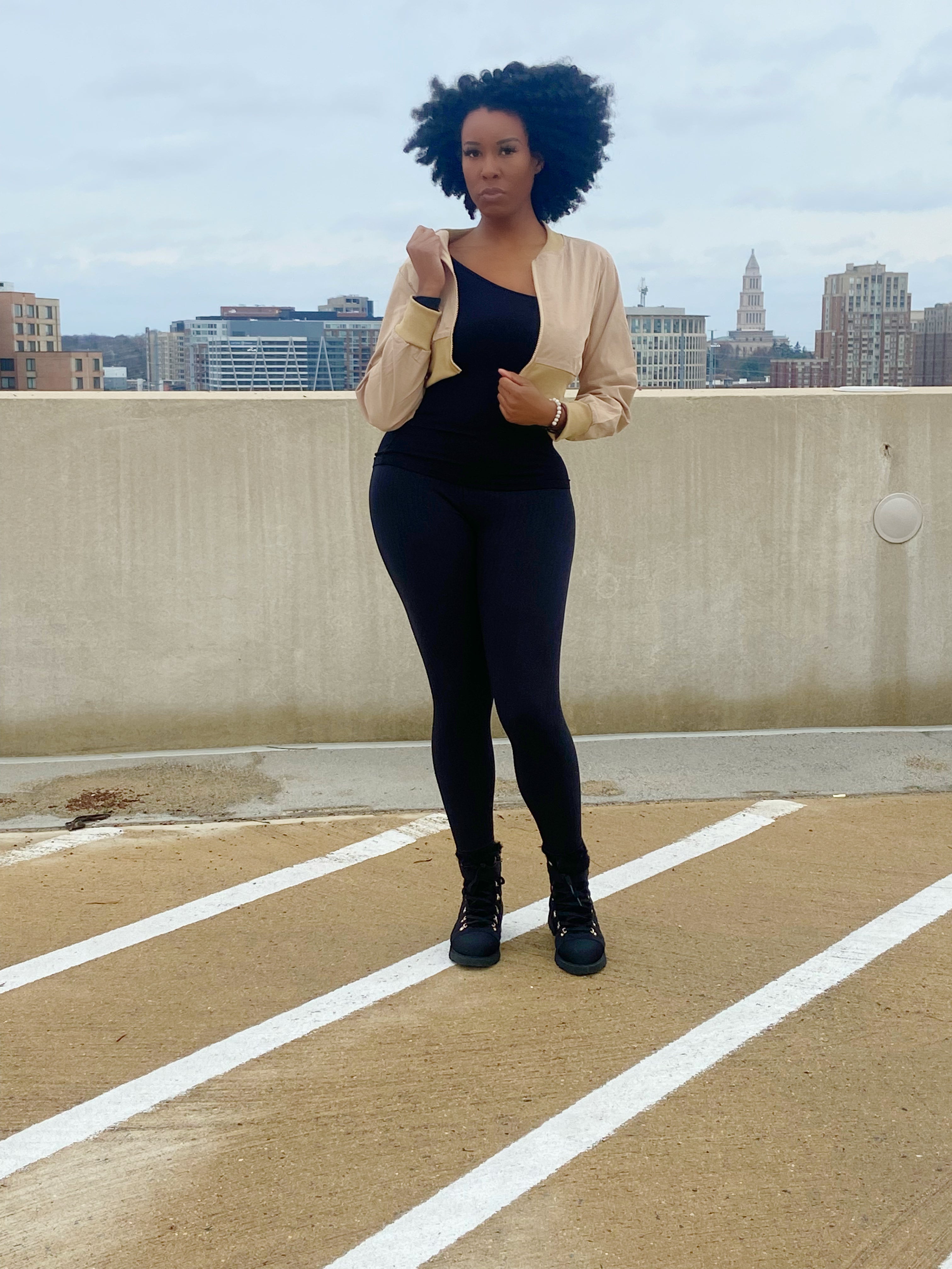 ON MY WAY BOMBER JACKET