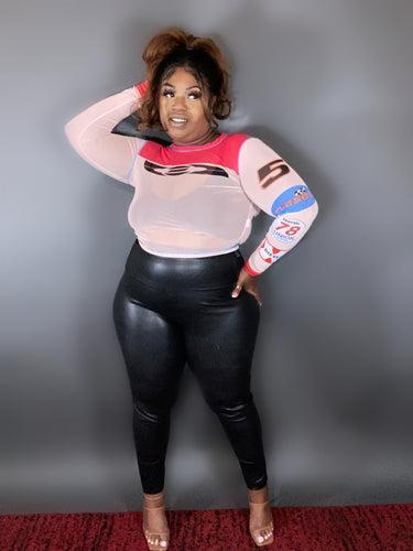RACER CHIC TOP