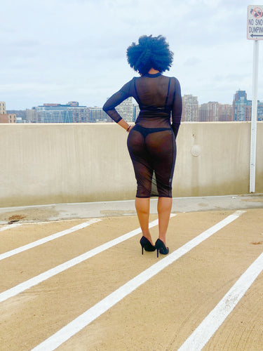 SO EXTRA MESH DRESS