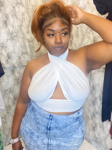 IN YOUR DREAMS TOP WHITE