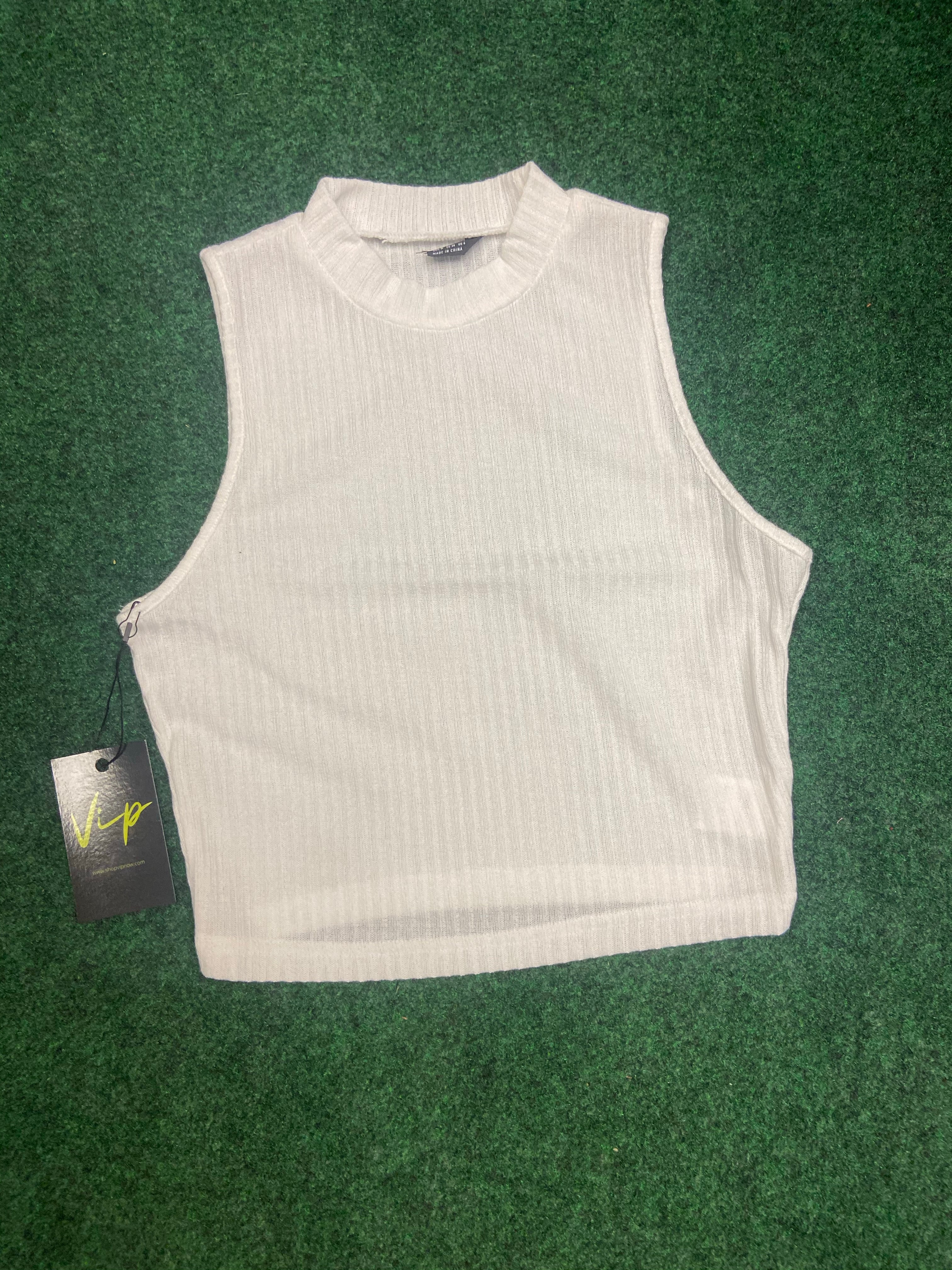 BETTER TOGETHER CROP TOP  IN WHITE