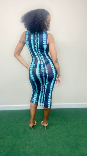 MESH ME MIDI DRESS