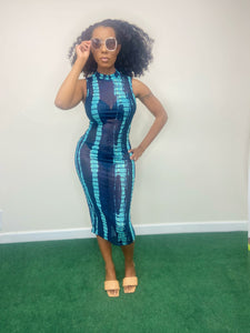 MESH ME MIDI DRESS