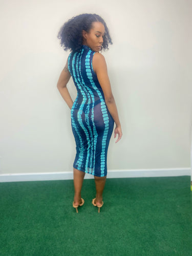 MESH ME MIDI DRESS