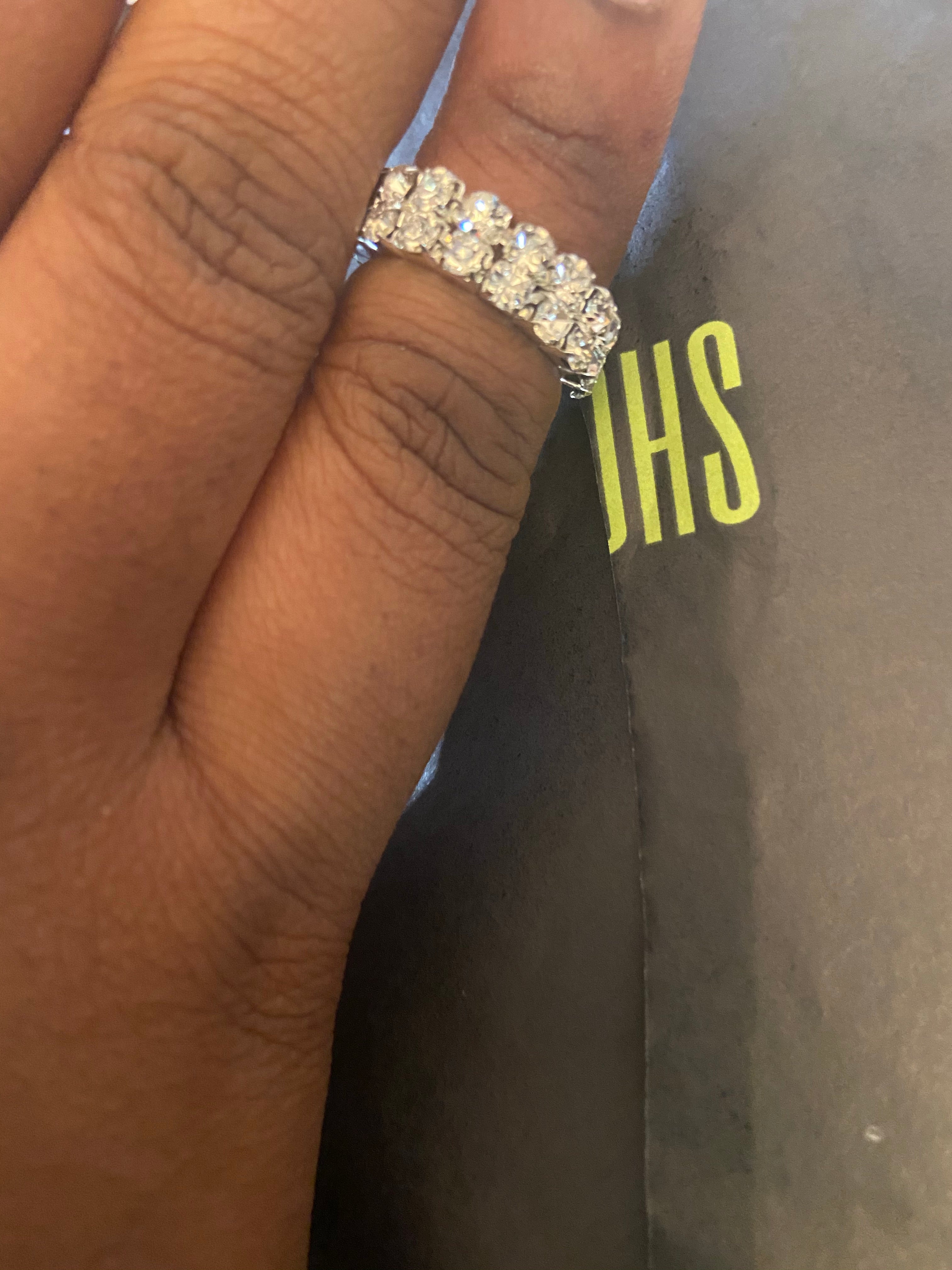 VIP BLING STACKED RING