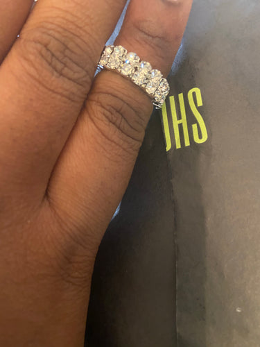 VIP BLING STACKED RING